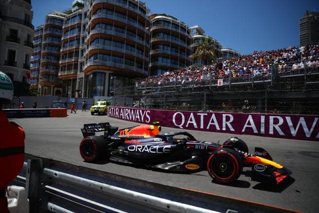11 Sergio Perez, Red Bull Racing, Honda during the Monaco GP, 25-28 May 2023 at Montecarlo, Formula 1 World Championship, WM, Weltmeisterschaft 2023.  Copyright: xFedericoxBasilex xIPAx xipa-agenx xFedericoxBasilex 0 IPA_IPA38268729