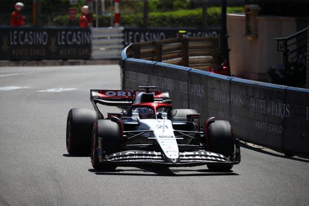 F1 Gran Prix of Monaco Nyck De Vries of AlphaTauri on track during final practice for the F1 Grand Prix of Monaco at Circuit de Monaco on May 27, 2023 in Monte-Carlo, Monaco. Monaco Monte-Carlo Monaco Copyright: xSportinfotox