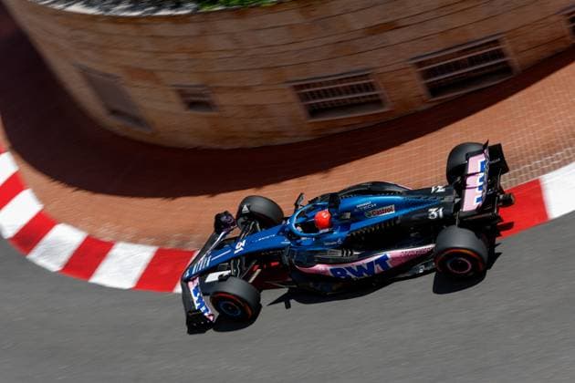 31 Esteban Ocon FRA, BWT Alpine F1 Team , F1 Grand Prix of Monaco at Circuit de Monaco on May 27, 2023 in Monte Carlo, Monaco Photo by HOCH ZWEI Monte Carlo Monaco