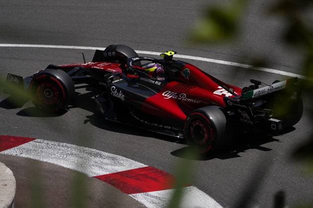 May 27, 2023, Mezzolombardo, Mezzolombardo, Italy: Chinese driver Guanyu Zhou ( Alfa Romeo Racing Team) drives during the third practic session FIA Formula 1 during the Monaco Grand Prix at Circuit de Monaco in Monaco. Mezzolombardo Italy - ZUMAf150 20230527_zsp_f150_045 Copyright: xDaisyxFacinellix
