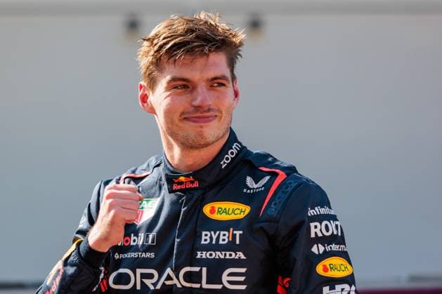 Max Verstappen Red Bull Racing cheers pole position, Monaco Grand Prix, motorsports, Formula 1, 2023 season, 27 05 2023 Monaco Grand Prix, motorsports, Formula 1, 2023 season, 27 05 2023 Copyright: xEibner-Pressefoto AlexanderxNeisx EP_ANS