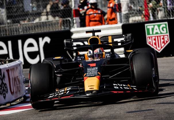 MONACO - Max Verstappen (Red Bull Racing) during qualifying for the Monaco Grand Prix. ANP REMKO DE WAAL F1 Grand Prix of Monaco - Qualifying 2023 xVIxANPxSportx xxANPxIVx 470329159 originalFilename: 470329159.jpg