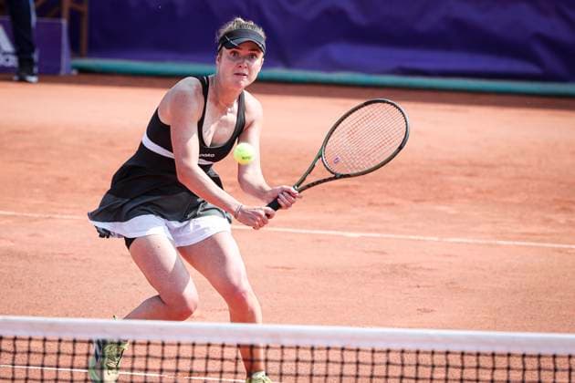 Finale fÃ minin. Internationaux de Strasbourg 2023 ANNA BLINKOVA (RUS) ELINA SVITOLINA (UKR Tennis : Internationaux de Strasbourg 2023 - France - 27 05 23 ElyxandroCegarra Panoramic 