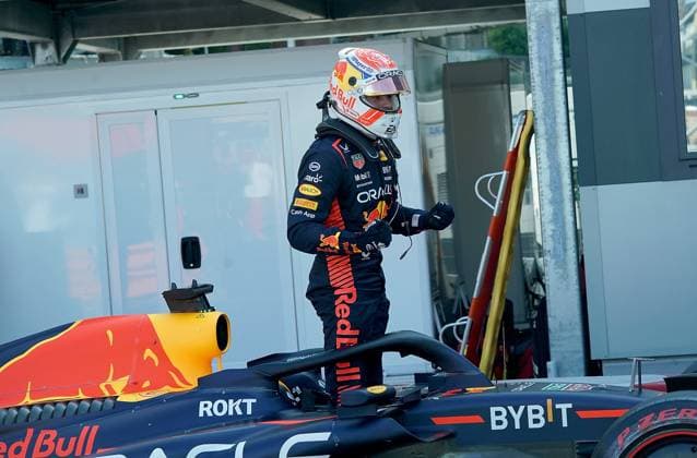Formula 1 Grand Prix Monaco 2023 27 05 2023, Circuit de Monaco, Monte Carlo, Formula 1 Grand Prix Monaco 2023 ,in the picture pole position for Max Verstappen NLD , Oracle Red Bull Racing nordphotoxGmbHx xBratic nph00250