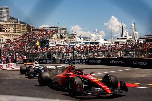 55 Carlos Sainz ESP, Scuderia Ferrari , F1 Grand Prix of Monaco at Circuit de Monaco on May 27, 2023 in Monte Carlo, Monaco Photo by HOCH ZWEI Monte Carlo Monaco