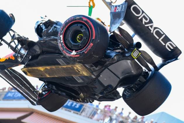 Formula 1 GP Monaco Saturday 27 05 2023 Sergio Perez MEX Red Bull Racing underbody Formula 1 GP Monaco Saturday 27 05 2023 Copyright: xBEAUTIFULxSPORTS Erlhofx