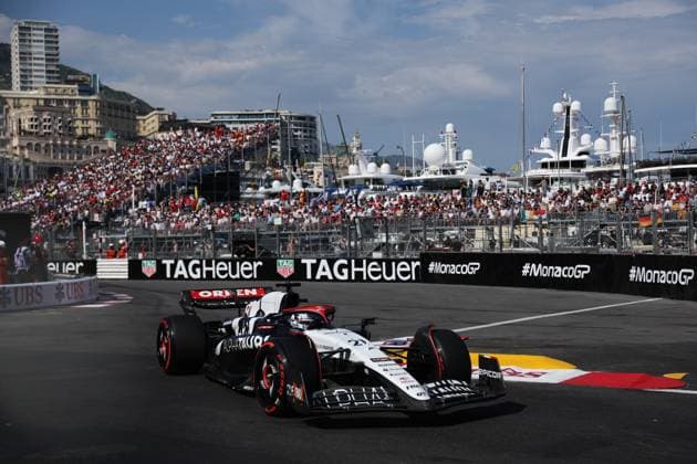 F1 Grand Prix Of Monaco Qualifying Nyck de Vries of AlphaTauri during qualifying ahead of the Formula 1 Grand Prix of Monaco at Circuit de Monaco in Monaco on May 27, 2023. Monaco Monaco  Copyright: xJakubxPorzyckix originalFilename:porzycki-f1grandp230527_npv2c.jpg