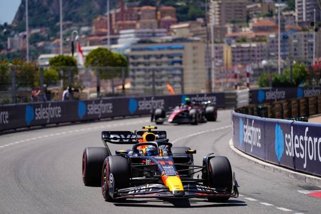 F1 Grand Prix of Monaco - Qualifying Sergio Perez of Mexico driving the (11) Oracle Red Bull Racing RB19 Honda RBPT during the Formula 1 Grand Prix De Monaco 2023 on May 27th, 2023 in Montecarlo, Monaco. Monte-Carlo Monaco  Copyright: xAlessioxMorgesex originalFilename:morgese-formula1230527_npWKo.jpg