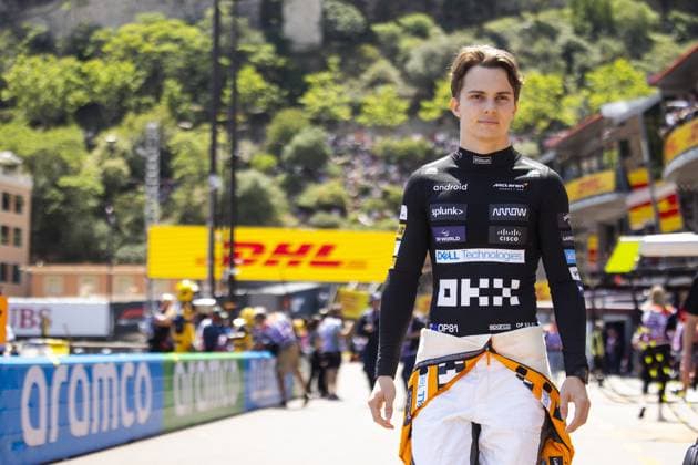 PIASTRI Oscar (aus), McLaren F1 Team MCL60, portrait during the Formula 1 Grand Prix de Monaco 2023, 6th round of the 2023 Formula One World Championship, WM, Weltmeisterschaft from May 26 to 28, 2023 on the Circuit de Monaco, in Monaco - F1 - MONACO GRAND PRIX 2023 DPPI Panoramic  00123012__DE_4153