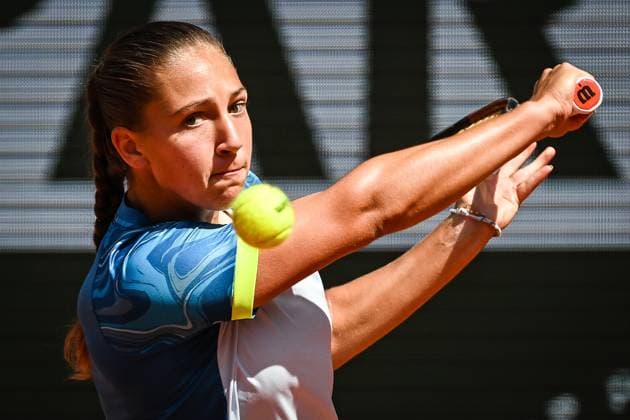 May 27, 2023, Paris, France, France: Diane PARRY of France during an exhibition match of Roland-Garros 2023, French Open 2023, Grand Slam tennis tournament at the Roland-Garros Stadium on May 27, 2023 in Paris, France. Paris France - ZUMAm308 20230527_zsp_m308_020 Copyright: xMatthieuxMirvillex