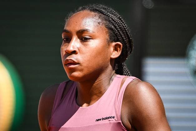 May 27, 2023, Paris, France, France: Coco GAUFF of United States during an exhibition match of Roland-Garros 2023, French Open 2023, Grand Slam tennis tournament at the Roland-Garros Stadium on May 27, 2023 in Paris, France. Paris France - ZUMAm308 20230527_zsp_m308_026 Copyright: xMatthieuxMirvillex