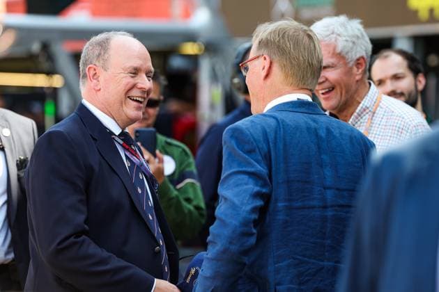 Formula 1, Monaco GP, Prince Albert II as guest