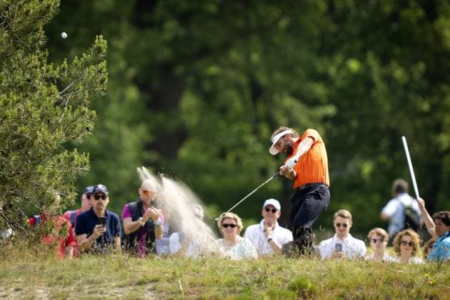 CROMVOIRT - Joost Luiten in action during the 103rd edition of the KLM Open golf tournament. The KLM Open counts as a qualifying tournament for the US Open. AP SANDER KING xVIxANPxSportx xxANPxIVx 470398440 originalFilename: 470398440.jpg