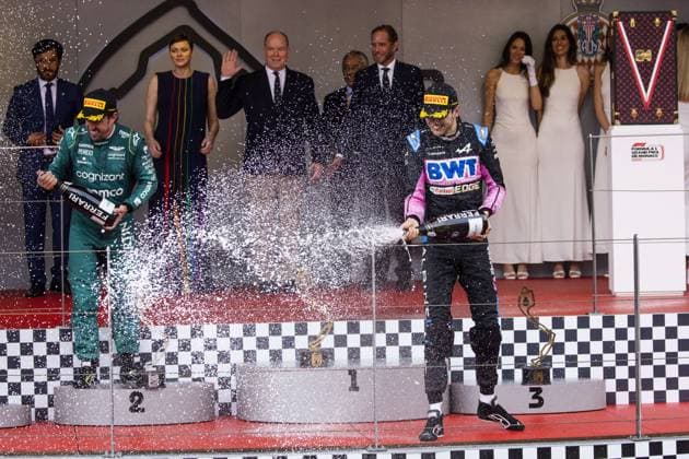 OCON Esteban (fra), Alpine F1 Team A523, portrait during the Formula 1 Grand Prix de Monaco 2023, 6th round of the 2023 Formula One World Championship, WM, Weltmeisterschaft from May 26 to 28, 2023 on the Circuit de Monaco, in Monaco - F1 - MONACO GRAND PRIX 2023 - RACE DPPI Panoramic  00123013__DE_7012
