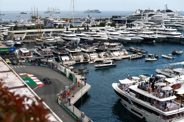 63 George Russell GBR, Mercedes AMG Petronas F1 Team , F1 Grand Prix of Monaco at Circuit de Monaco on May 28, 2023 in Monte Carlo, Monaco Photo by HOCH ZWEI Monte Carlo Monaco