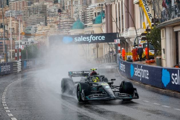 44 Lewis Hamilton GBR, Mercedes AMG Petronas F1 Team , F1 Grand Prix of Monaco at Circuit de Monaco on May 28, 2023 in Monte Carlo, Monaco Photo by HOCH ZWEI Monte Carlo Monaco