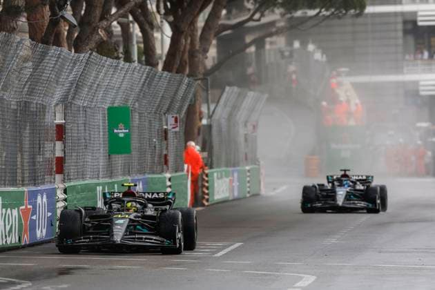 44 Lewis Hamilton GBR, Mercedes AMG Petronas F1 Team , F1 Grand Prix of Monaco at Circuit de Monaco on May 28, 2023 in Monte Carlo, Monaco Photo by HOCH ZWEI Monte Carlo Monaco