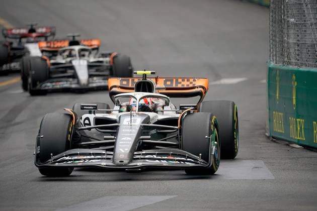 Formula 1 Grand Prix Monaco 2023 28 05 2023, Circuit de Monaco, Monte Carlo, Formula 1 Grand Prix Monaco 2023 ,in the picture Lando Norris GBR , McLaren F1 Team nordphotoxGmbHx xBratic nph00250