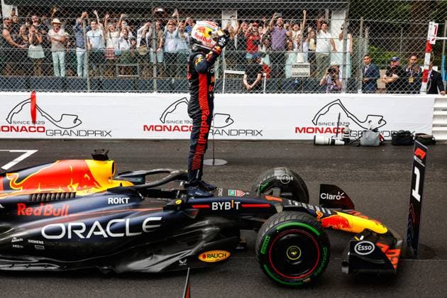 1 Max Verstappen NLD, Oracle Red Bull Racing , F1 Grand Prix of Monaco at Circuit de Monaco on May 28, 2023 in Monte Carlo, Monaco Photo by HOCH ZWEI Monte Carlo Monaco