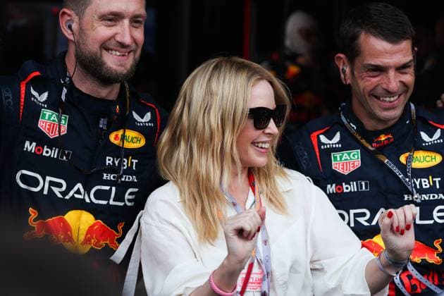 F1 Grand Prix Of Monaco Kylie Minogue before the Formula 1 Grand Prix of Monaco at Circuit de Monaco in Monaco on May 28, 2023. Monaco Monaco  Copyright: xJakubxPorzyckix originalFilename:porzycki-f1grandp230528_npKhX.jpg