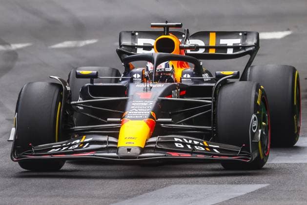 May 28, 2023, Monte Carlo, Monaco: MAX VERSTAPPEN of Red Bull Racing is seen driving on the track during the F1 Grand Prix of Monaco at Circuit de Monaco. Monte Carlo Monaco - ZUMAz156 20230528_zip_z156_024 Copyright: xBeataxZawrzelx