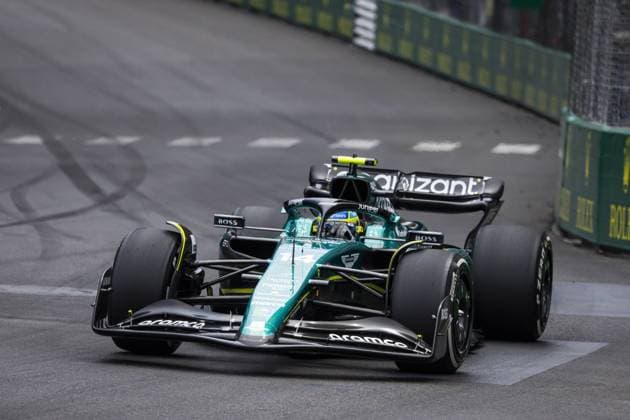 14 ALONSO Fernando (spa), Aston Martin F1 Team AMR23, action during the Formula 1 Grand Prix de Monaco 2023, 6th round of the 2023 Formula One World Championship, WM, Weltmeisterschaft from May 26 to 28, 2023 on the Circuit de Monaco, in Monaco - F1 - MONACO GRAND PRIX 2023 - RACE DPPI Panoramic  00123013__DE_6126
