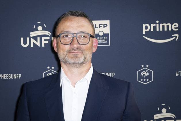 Franck Haise - entraineur (RC Lens) FOOTBALL : Arrivees de la 31e Ceremonie des Trophees UNFP - Paris - 28 05 2023 JBAutissier Panoramic 