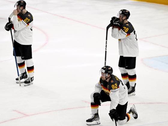 Eishockey, WM, Finale, Kanada - Deutschland Team of Germany during the 2023 IIHF Ice hockey, Eishockey World Championships final match between Canada and Germany in Tampere on May 28, 2023. Canada won gold 5-2. Tampere Finland LKFTJK20230528223642TSLZ  Copyright: xJussixNukarix LKFTJK20230528223642TSLZ