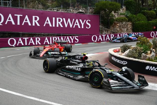 44 Lewis Hamilton, Mercedes during the Monaco GP, 25-28 May 2023 at Montecarlo, Formula 1 World Championship, WM, Weltmeisterschaft 2023.  Copyright: xFedericoxBasilex xIPAx xipa-agenx xFedericoxBasilex 0 IPA_IPA38304423