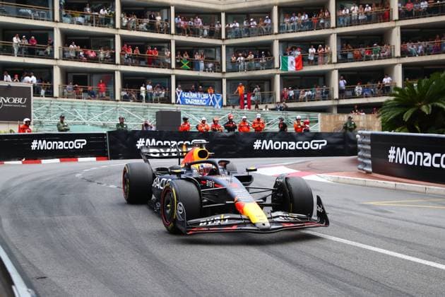 01 Max Verstappen Red Bull Racing Honda during the Monaco GP, 25-28 May 2023 at Montecarlo, Formula 1 World Championship, WM, Weltmeisterschaft 2023.  Copyright: xFedericoxBasilex xIPAx xipa-agenx xFedericoxBasilex 0 IPA_IPA38304529