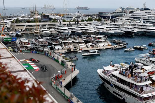44 HAMILTON Lewis (gbr), Mercedes AMG F1 Team W14, action during the Formula 1 Grand Prix de Monaco 2023, 6th round of the 2023 Formula One World Championship, WM, Weltmeisterschaft from May 26 to 28, 2023 on the Circuit de Monaco, in Monaco - F1 - MONACO GRAND PRIX 2023 - RACE DPPI Panoramic  20230528_F12023GP07MCO_JK037581