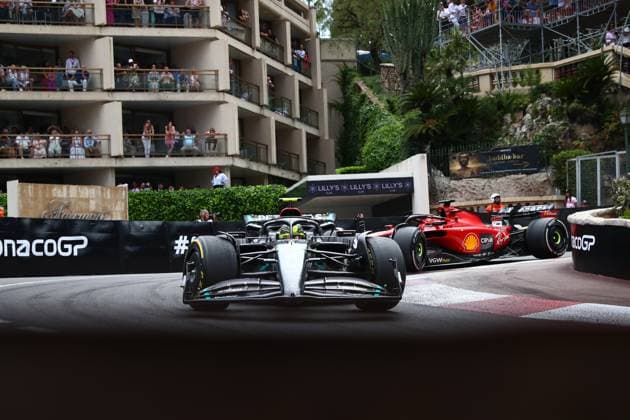 44 Lewis Hamilton, Mercedes during the Monaco GP, 25-28 May 2023 at Montecarlo, Formula 1 World Championship, WM, Weltmeisterschaft 2023.  Copyright: xFedericoxBasilex xIPAx xipa-agenx xFedericoxBasilex 0 IPA_IPA38304699