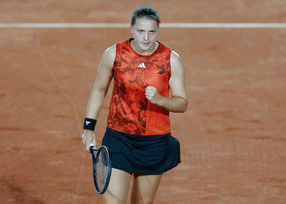 Jule Niemeier makes fist and cheers, jubilation, joy, emotion Copyright: xJuergenxHasenkopfx