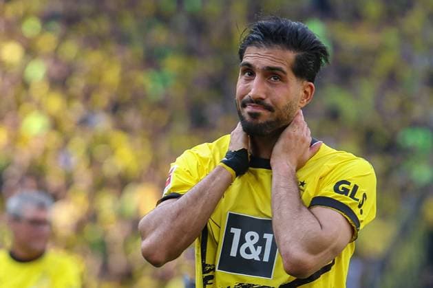 1 BL Borussia Dortmund 1 FSV Mainz 05 on 27 05 2023 at Signal Iduna Park in Dortmund Emre Can Dortmund 23 dissatisfied, disappointed, disappointed, depressed MH