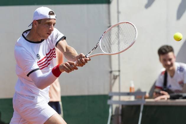 2023 French Open - Day One Tallon Griekspoor during Roland Garros 2023 in Paris, France on May 28, 2023. Paris France  Copyright: xFotoxOlimpikx originalFilename:jastrzebowski-rolandga230528_npZ5S.jpg