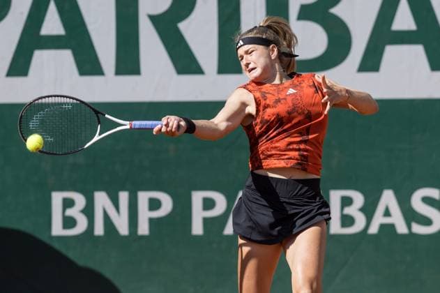 2023 French Open - Day One Karolina Muchova during Roland Garros 2023 in Paris, France on May 28, 2023. Paris France  Copyright: xFotoxOlimpikx originalFilename:jastrzebowski-rolandga230528_npUHy.jpg