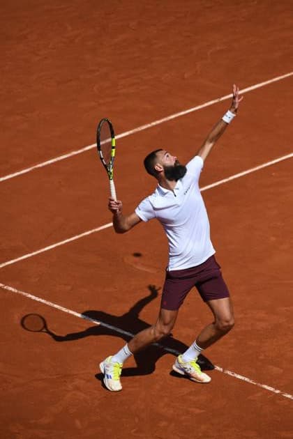 Tennis : Roland Garros 2023 - France - Benoit Paire - France Tennis : Roland Garros 2023 - France - 29 05 23 ChrysleneCaillaud Panoramic 