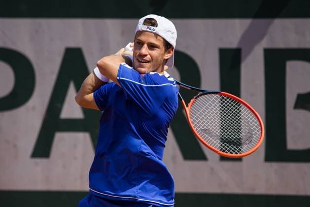 TENNIS - ATP, Tennis Herren French Open 2023 PARIS,FRANCE,29.MAY.23 - TENNIS - ATP World Tour, French Open, Roland Garros, Grand Slam. Image shows Diego Schwartzman (ARG).  GEPAxpictures xFrancoisxAsal