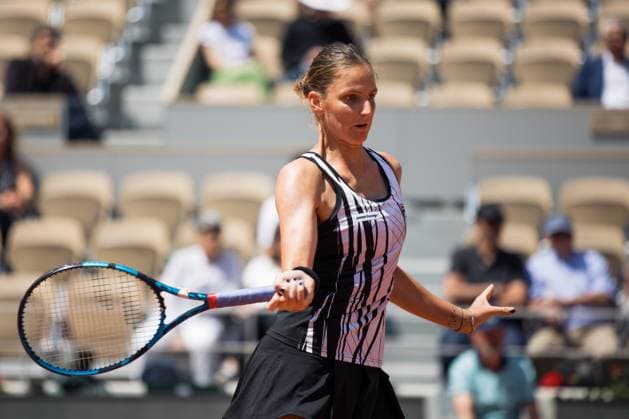 TENNIS - WTA, Tennis Damen French Open 2023 PARIS,FRANCE,29.MAY.23 - TENNIS - WTA Tour, French Open, Roland Garros, Grand Slam. Image shows Karolina Pliskova (CZE).  GEPAxpictures xFrancoisxAsal