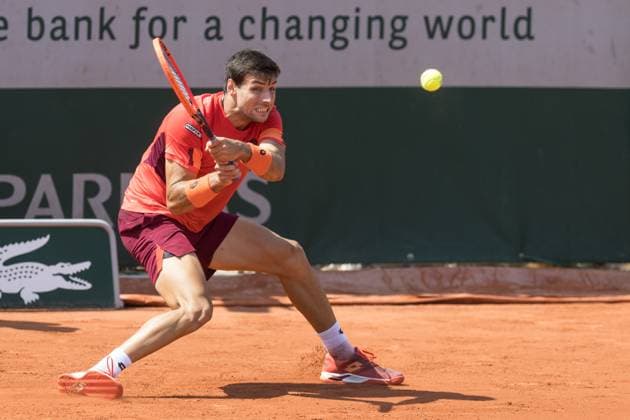 2023 French Open - Day Two Bernabe Zapata Miralles during Roland Garros 2023 in Paris, France on May 29, 2023. Paris France  Copyright: xFotoxOlimpikx originalFilename:jastrzebowski-rolandga230529_npaxJ.jpg