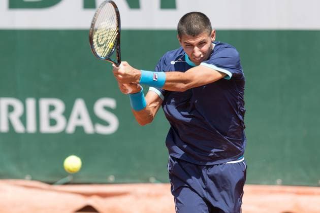 2023 French Open - Day Two Alexei Popyrin during Roland Garros 2023 in Paris, France on May 29, 2023. Paris France  Copyright: xFotoxOlimpikx originalFilename:jastrzebowski-rolandga230529_npRgL.jpg