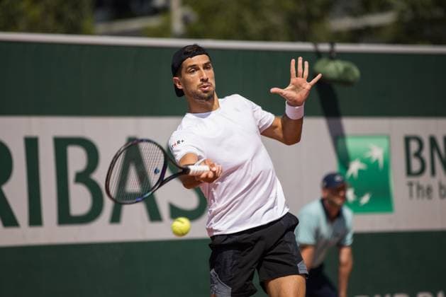 TENNIS - ATP, Tennis Herren French Open 2023 PARIS,FRANCE,29.MAY.23 - TENNIS - ATP World Tour, French Open, Roland Garros, Grand Slam. Image shows Pedro Cachin (ARG).  GEPAxpictures xFrancoisxAsal