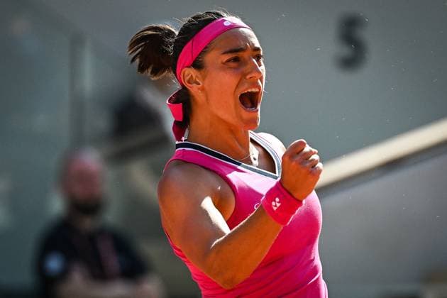 May 29, 2023, Paris, France, France: Caroline GARCIA of France celebrates his point during the second day of Roland-Garros 2023, French Open 2023, Grand Slam tennis tournament at the Roland-Garros Stadium on May 29, 2023 in Paris, France. Paris France - ZUMAm308 20230529_zsp_m308_020 Copyright: xMatthieuxMirvillex