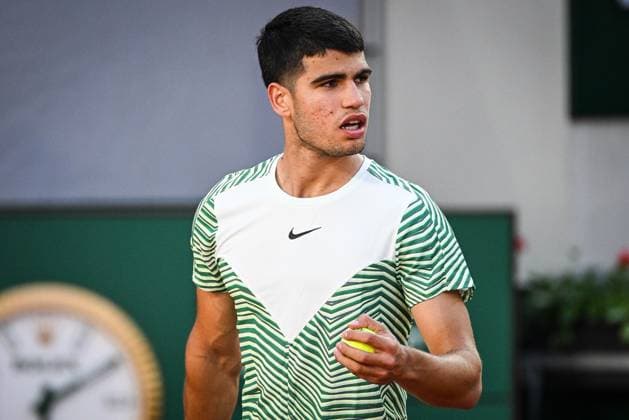 May 29, 2023, Paris, France, France: Carlos ALCARAZ of Spain during the second day of Roland-Garros 2023, French Open 2023, Grand Slam tennis tournament at the Roland-Garros Stadium on May 29, 2023 in Paris, France. Paris France - ZUMAm308 20230529_zsp_m308_021 Copyright: xMatthieuxMirvillex