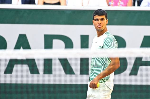 Carlos Alcaraz ( Espagne ) TENNIS : Roland Garros 2023 - Internationaux de France - 29 05 2023 FedericoPestellini Panoramic 