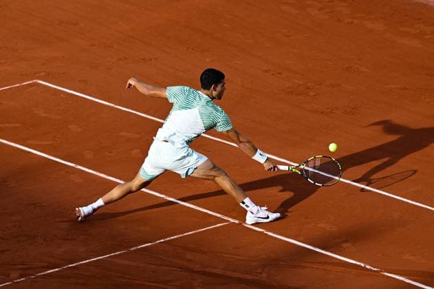 Carlos Alcaraz ( Espagne ) TENNIS : Roland Garros 2023 - Internationaux de France - 29 05 2023 FedericoPestellini Panoramic 