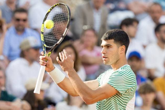 2023 French Open - Day Two Carlos Alcaraz during Roland Garros 2023 in Paris, France on May 29, 2023. Paris France  Copyright: xFotoxOlimpikx originalFilename:jastrzebowski-rolandga230529_npVBK.jpg
