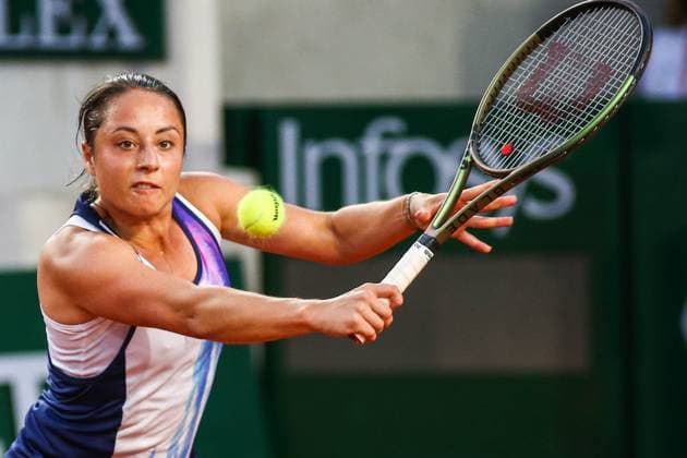 2023 French Open - Day Two Petra KVITOVA (CZE) in action during his match against Elisabetta COCCIARETTO (ITA) on Philippe-CHATRIER court in The French Open Roland Garros 2023 tennis tournament day two. Paris France  Copyright: xIbrahimxEzzatx originalFilename:ezzat-notitle230529_npLaf.jpg