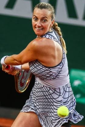 2023 French Open - Day Two Petra KVITOVA (CZE) in action during his match against Elisabetta COCCIARETTO (ITA) on Philippe-CHATRIER court in The French Open Roland Garros 2023 tennis tournament day two. Paris France  Copyright: xIbrahimxEzzatx originalFilename:ezzat-notitle230529_npJa1.jpg