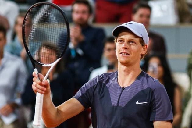 2023 French Open - Day Two Jannik SINNER (ITA) in action during his match against Alexandre MULLER (FRA) on Philippe-CHATRIER court in The French Open Roland Garros 2023 tennis tournament day two. Paris France  Copyright: xIbrahimxEzzatx originalFilename:ezzat-notitle230529_npRWE.jpg